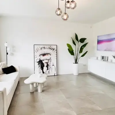 Apartment LilaMoon Unna Dortmund Flughafen Parkplatz Netflix Disney plus 80qm Erdgeschoss