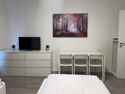 TV/Unterhaltungsangebot in der Unterkunft T&K Apartments - Herne - 2 Zimmer Wohnungen - Vollausgestattet