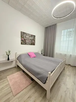 Ein Bett oder Betten in einem Zimmer der Unterkunft Time Wohnung