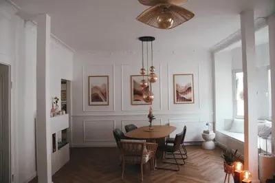 Grundriss der Unterkunft Stilvolle, moderne Wohnung mit Balkon und Kamin nahe Düsseldorf&Köln