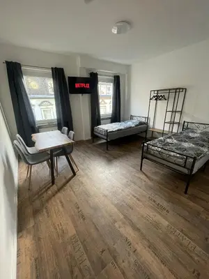 Ein Bett oder Betten in einem Zimmer der Unterkunft Oberhausen Apartment