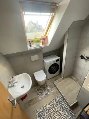 Ein Badezimmer in der Unterkunft Mülheim an der Ruhr Apartment