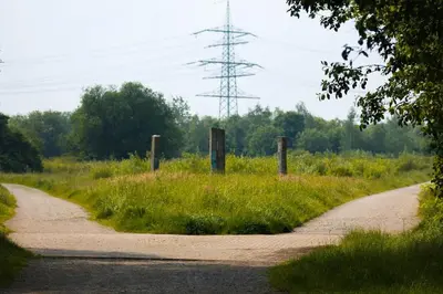 Naturlandschaft in der Nähe der Ferienwohnung