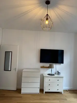 TV/Unterhaltungsangebot in der Unterkunft Hulda Wohnung