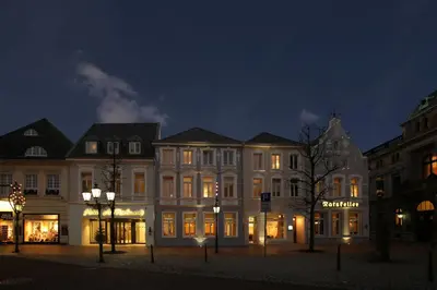 Das Gebäude in dem sich das Hotel befindet