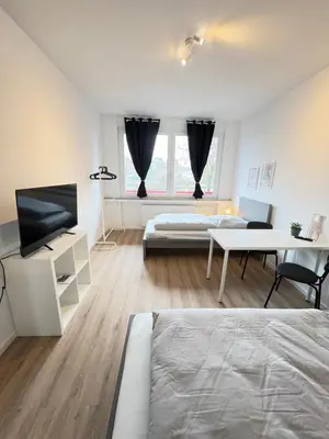 TV/Unterhaltungsangebot in der Unterkunft Workerslodge - Wohnung für 6 Personen in Ratingen - nähe Düsseldorf