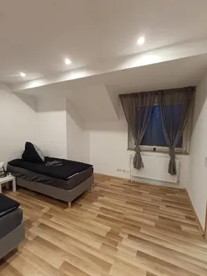 Ein Sitzbereich in der Unterkunft Praktische Monteurwohnung 2 Marl