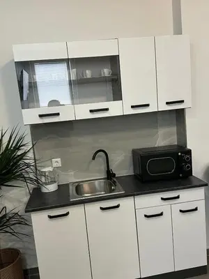 Küche/Küchenzeile in der Unterkunft Aura Apartment 2 Herne