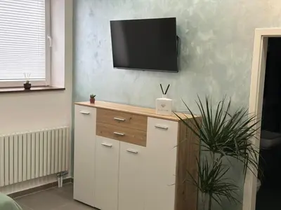 TV/Unterhaltungsangebot in der Unterkunft Aura Apartment 2 Herne