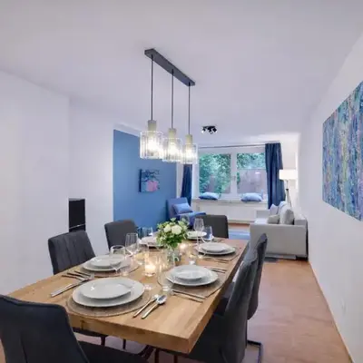 Apartment 70QM Düsseldorf Küche Zentral