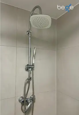 Ein Badezimmer in der Unterkunft BEGE APARTMENTS ClearDesk
