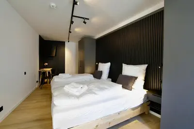 Ein Bett oder Betten in einem Zimmer der Unterkunft 3-2-1meins Röntgen