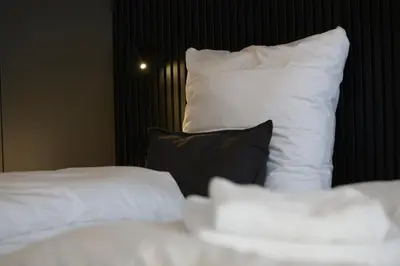 Ein Bett oder Betten in einem Zimmer der Unterkunft 3-2-1meins Röntgen