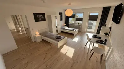 TV/Unterhaltungsangebot in der Unterkunft GNA02 - Zeitgemäße Apartments mit modernen Küchen, Balkon & Parkplatz