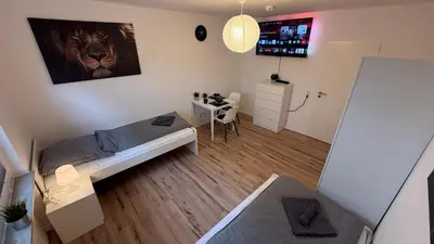 TV/Unterhaltungsangebot in der Unterkunft GNA02 - Zeitgemäße Apartments mit modernen Küchen, Balkon & Parkplatz