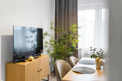 TV/Unterhaltungsangebot in der Unterkunft JAKSE-Apartments - Exklusive Unterkunft Bochum für Geschäftsreisende