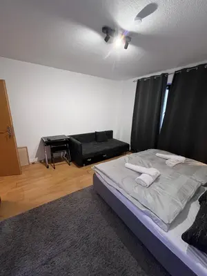 Ein Bett oder Betten in einem Zimmer der Unterkunft Kenny's place