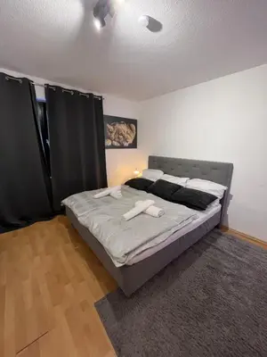Ein Bett oder Betten in einem Zimmer der Unterkunft Kenny's place