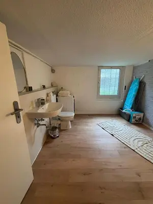 Ein Badezimmer in der Unterkunft 115 qm Apartment für bis zu 8 Personen mit 4 Schlafzimmern