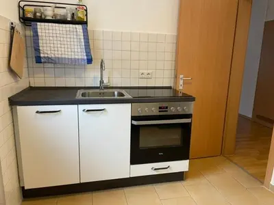 Küche/Küchenzeile in der Unterkunft Charmante 3-Zimmer Wohnung in Recklinghausen