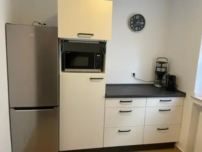 Küche/Küchenzeile in der Unterkunft Charmante 3-Zimmer Wohnung in Recklinghausen