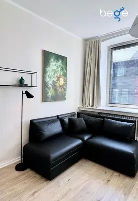 Ein Sitzbereich in der Unterkunft BEGE APARTMENTS DeskSide