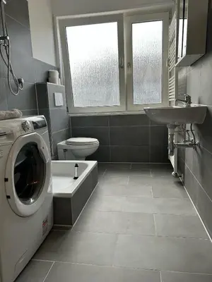 Ein Badezimmer in der Unterkunft Leonhardstraße 19 - 0302