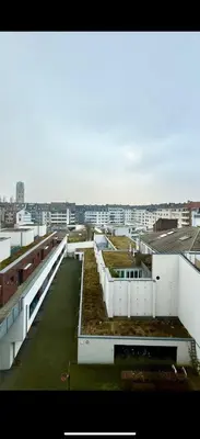 Grundriss der Unterkunft Dachnest Gemütliche Wohnung im Herzen Düsseldorf