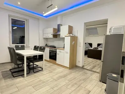 Küche/Küchenzeile in der Unterkunft New Apartments - Free Parking - WiFi - Kitchen