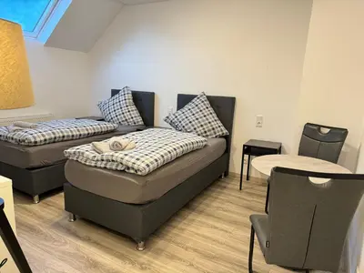 Ein Sitzbereich in der Unterkunft New Apartments - Free Parking - WiFi - Kitchen
