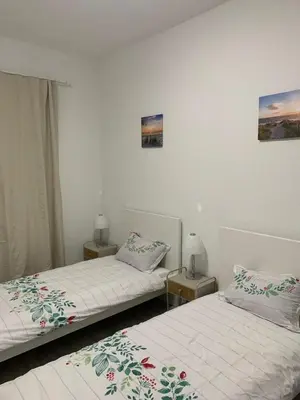 Ein Bett oder Betten in einem Zimmer der Unterkunft city room Düsseldorf - Messe - Airport