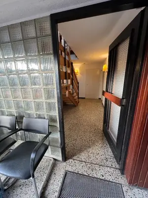 Ein Sitzbereich in der Unterkunft Schöne Apartments am Blaffertsberg RS01