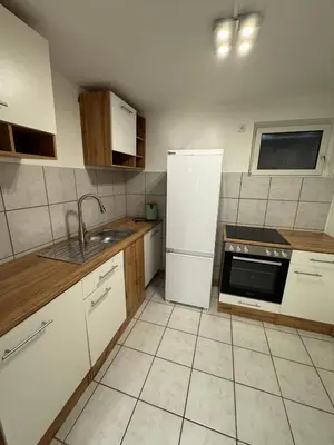 Küche/Küchenzeile in der Unterkunft Schöne Apartments am Blaffertsberg RS01