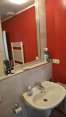Ein Badezimmer in der Unterkunft Apartment mit eigenem Zugang
