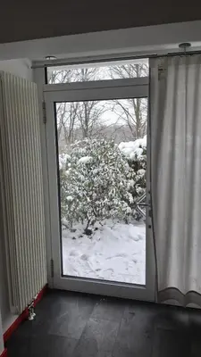 Apartment mit eigenem Zugang im Winter
