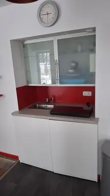 Küche/Küchenzeile in der Unterkunft Apartment mit eigenem Zugang