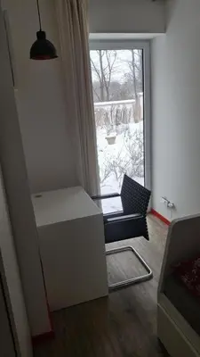 Ein Sitzbereich in der Unterkunft Apartment mit eigenem Zugang
