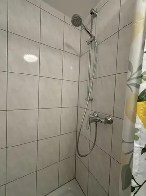 Ein Badezimmer in der Unterkunft Cozy Studio Apartment in Düsseldorf Altstadt
