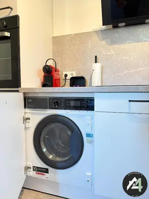 Küche/Küchenzeile in der Unterkunft Apartment4