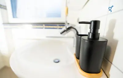 Ein Badezimmer in der Unterkunft BEGE APARTMENTS TeamHome