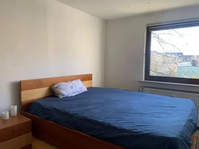 Ein Bett oder Betten in einem Zimmer der Unterkunft Business Apartment Herne-Wanne