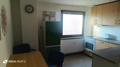 Küche/Küchenzeile in der Unterkunft Business Apartment Herne-Wanne