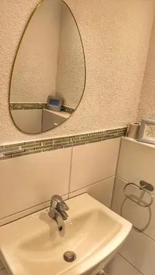 Ein Badezimmer in der Unterkunft AMORE 69 bei Greta