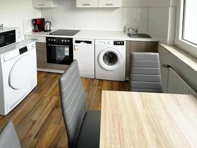 Küche/Küchenzeile in der Unterkunft Apartment in Bochum