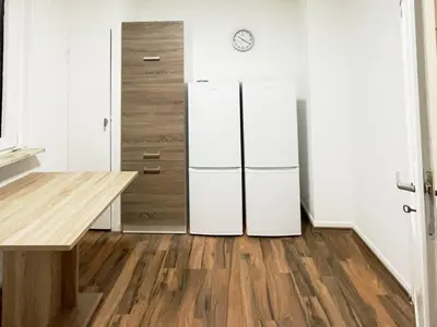 Küche/Küchenzeile in der Unterkunft Apartment in Bochum