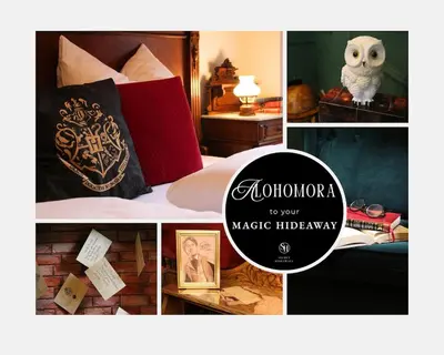 Ein Zertifikat, Auszeichnung, Logo oder anderes Dokument, das in der Unterkunft Zauberhafte Wohnung mit Hogwarts-Feeling und Terrasse ausgestellt ist
