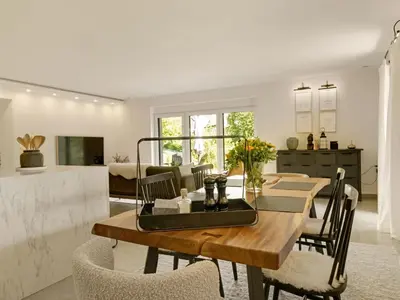Ein Sitzbereich in der Unterkunft Apartment The Forest Retreat by Interhome