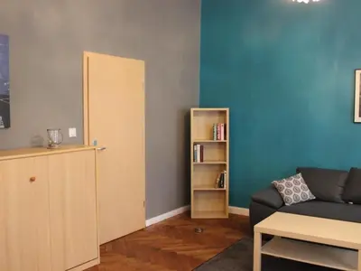 Ein Sitzbereich in der Unterkunft Apartment zum Eifgental by Interhome