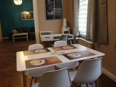 Ein Sitzbereich in der Unterkunft Apartment zum Eifgental by Interhome