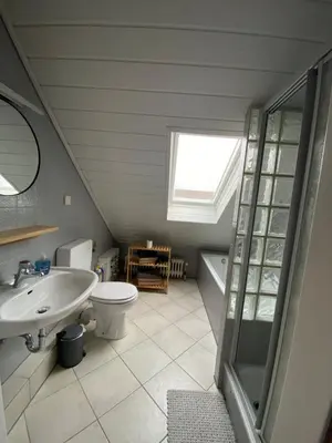 Ein Badezimmer in der Unterkunft 3-Zimmer-Ferienwohnung